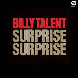 Обложка сингла Billy Talent «Surprise Surprise» (2012)