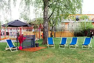 Обновлённая новая часть сквера Свердлова