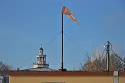 Ободранный ветроуказатель — символ исчезновения аэропорта (ноябрь 2020)