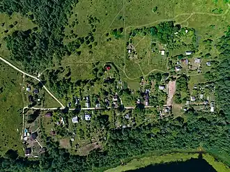 Овиновичи — вид сверху