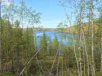 Южная часть озера