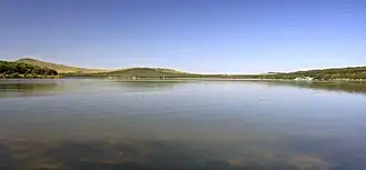 Озеро Тамбукан с восточного берега