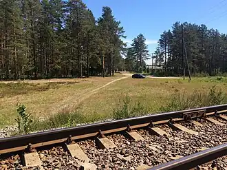 Дорожка к остановочному пункту