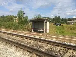 Пассажирский павильон.