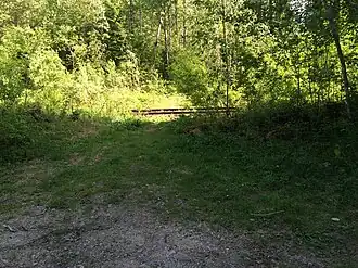 Общий вид остановочного пункта.