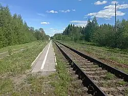 Новая пассажирская платформа, 2019 год.