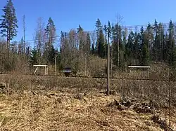 Панорама остановочного пункта.