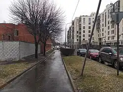 Вид улицы в 2024 году (с юга на север)