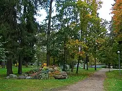 Осенью в парке