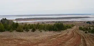 Вид на остров Туренец