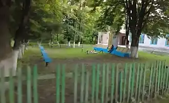 Гоголевский памятник "Воинам-односельчанам, погибшим в Великой Отечественной войне, 1941—1945 гг. Фотография 2021 года