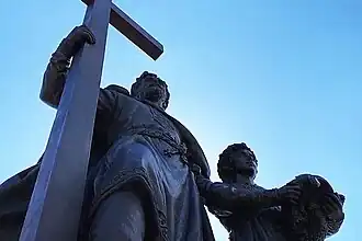 Памятник «Крестителю Карел» (Сортавала, 2024 г.)