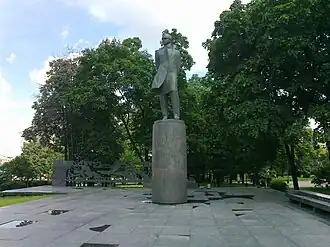 Памятник в Москве, 1965.Скульптор И. Д. Бродский