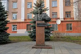 Памятник И. А. Наговицыну на Советской улице в Ижевске