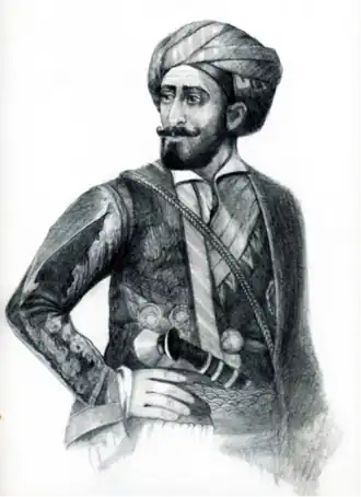 Панагиотис Алексианос. Поздний портрет кисти художника  М. В. Федотова