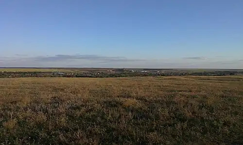 Панорама с. Воронцовка (вид со стороны г. Сердобск)