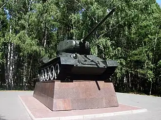 Т-34-85 в парке Победы