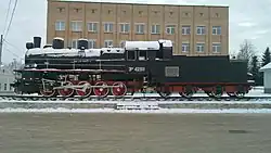 Паровоз-памятник Эш-4290