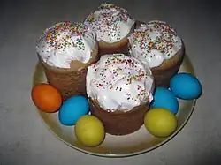 Домашние паски (куличи) и пасхальные яйца, Кировоградская область, 2015 год