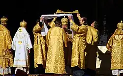 Патриарх Кирилл в Архангельске, 2009 год