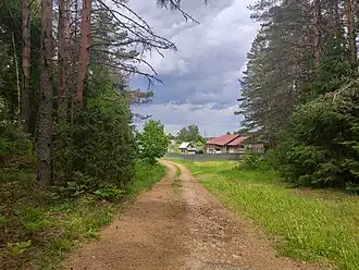 Въезд в деревню