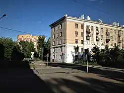 Перекрёсток улиц Челюскина и Лядова