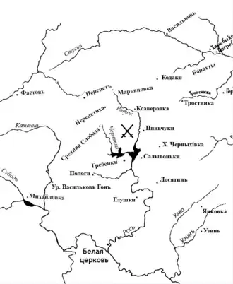 Перепетово поле — место решающей битвы