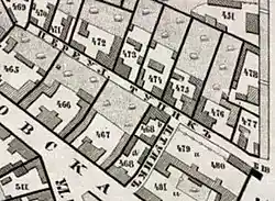 1853 год: переулок Тупикъ