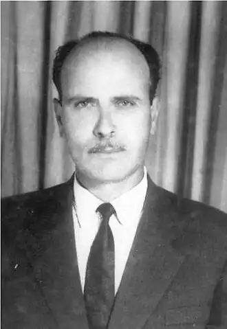 Петар Занкович в 1960 году