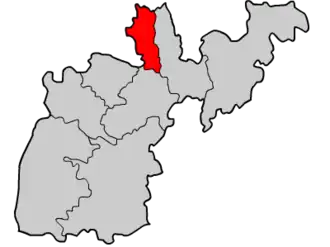 Санкт-Петербургский уезд на карте