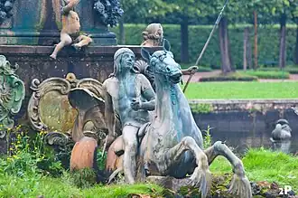 Всадник. Деталь фонтана.