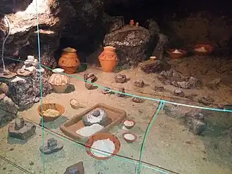 Внутри пещеры Вертеба