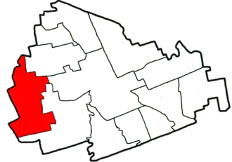 Письменский поселковый совет на карте