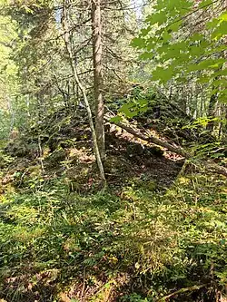 Отвалы пустой породы