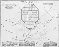 План Чаусов (1839)