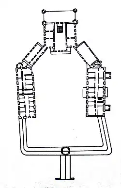 План третьего этажа