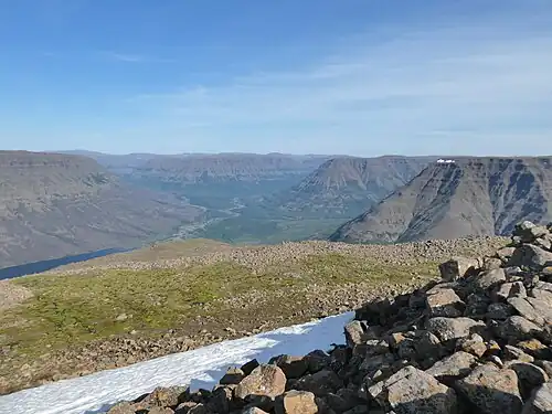 Плато Путорана в районе озера Лама. Вид сверху