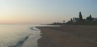 Пляж в Кучугурах