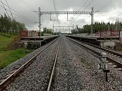 Вид в сторону ст. Лосево 1.