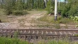 Вид остановочного пункта.