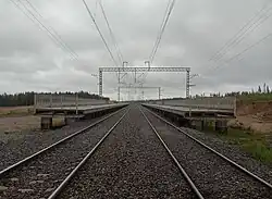 Вид в сторону ст. Лосево 1.