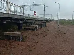 Недостроенная лестница.