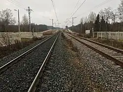 Вид в сторону ст. Матросово.