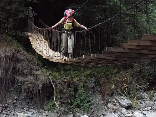 мост через реку Шахе