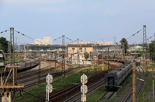 Подъездные пути со стороны области, 2013 г.