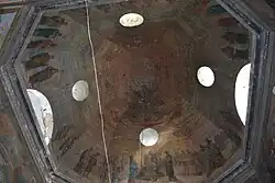 Полный вид потолочной фрески холодной части