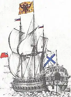 «Полтава» на гравюре П. Пикарта