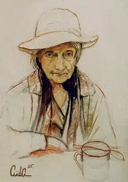 Портрет Анастасии Цветаевой