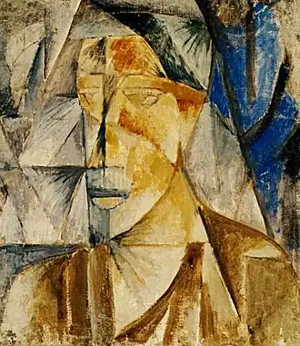 Михаил Ле-Дантю. Портрет Мориса Фаббри. 1912