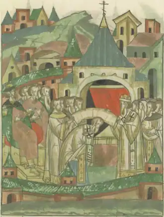 Посвящение Никиты Смешкова в епископы коломенские